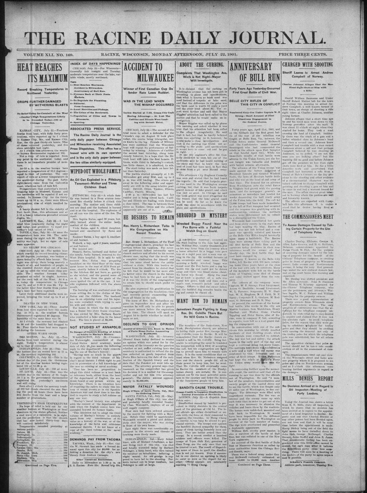 July 22, 1901
